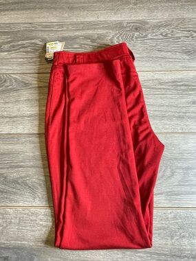 Beige by Eci Red Jeggings Size XL NEW